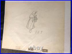 Disney Original Production Drawing 1959 Briar Rose Sleeping Beauty 157