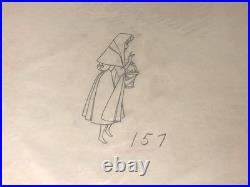 Disney Original Production Drawing 1959 Briar Rose Sleeping Beauty 157