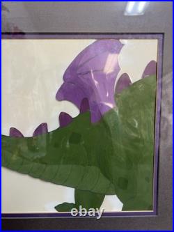 Disney Pete's Dragon Production Cel Framed Hand Painted Art