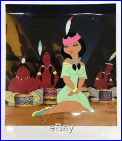 Disney Peter Pan Production Cel Of Tiger Lilly