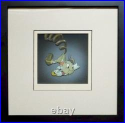 Disney Pinocchio 1940 Jiminy Cricket Courvoisier Original production cel hand