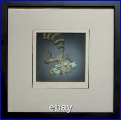Disney Pinocchio 1940 Jiminy Cricket Courvoisier Original production cel hand