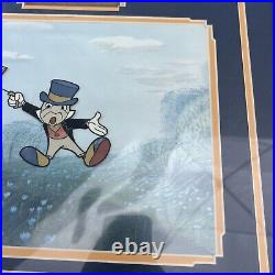 Disney Pinocchio-Jiminy Cricket Original Production Cel-1950's Art