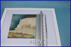 Disney Production Art Pint tTtled Tired Bunnies