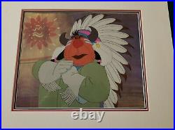 Disney Production Cel Indian Chief from Peter Pan (1953)