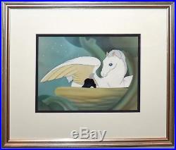 Disney Production Cel on Courvoisier of Mother and Baby Pegasus from Fantasia