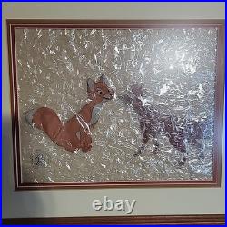 Disney Production Original Animation Cel Fox & The Hound