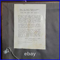 Disney Production Original Animation Cel Fox & The Hound