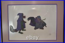 Disney Robin Hood Original Production Art Animation Cel 1973 Vintage Rare