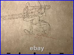 Disney Silly Symphonies Woodland Cafe 1937 Production cel Drawing Orchestra (B)