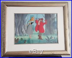 Disney Sleeping Beauty Hand Painted Animation Production Cel Limited Edition