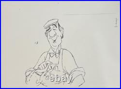 Disney THE ARISTOCATS 1970 Animation Pencil COPIES Milt KAHL