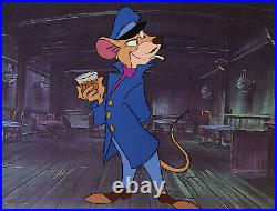 Disney The Great Mouse Detective Original Production Cel-Basil of Baker Street