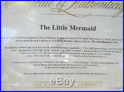 Disney The LITTLE MERMAID withURSULA ORIGINAL MOVIE PRODUCTION CEL 1989 Framed