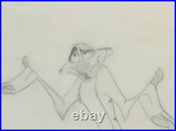 Disney The Lion King Timon Original Production Cel Drawing