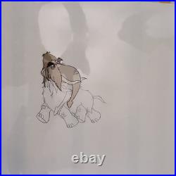 Disney The Lion King Timon & Pumbaa Production Cel & Drawing Setup Unframed