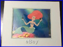 Disney The Little Mermaid Authentic Production Cel 1989