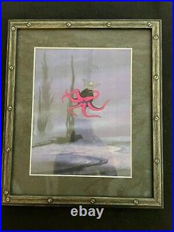 Disney The Little Mermaid Cel 1989 Ursula Production Art L@@k