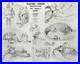 Disney The Reluctant Dragon/Knight Original Production Stat Model Sheet-1985