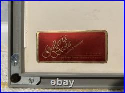 Disney The Rescuers 1977 Original Production Cel Bernard Framed COA Seal