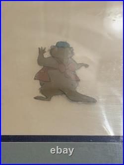 Disney The Rescuers 1977 Original Production Cel Rufus Orville Bernard Bianca