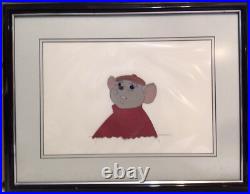 Disney The Rescuers Original Production Cel Bernard