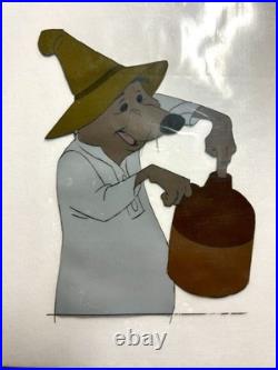 Disney The Rescuers Original Production Cel Luke Moonshine Art Painting
