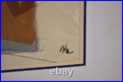 Disney The Rescuers Original Production Cel On Setup BG Please See Damage To Cel