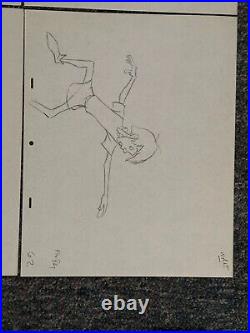 Disney The Sword In The Stone Wart Original Production Drawings Lot of 6