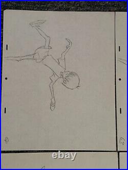 Disney The Sword In The Stone Wart Original Production Drawings Lot of 6