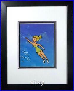 Disney Tinker Bell 1950s original Production cel ART CORNER cel SIGNED New