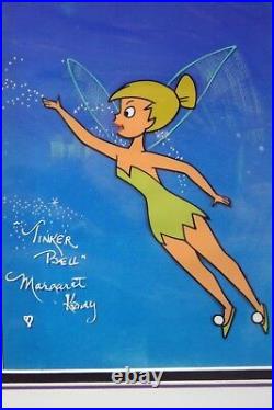 Disney Tinker Bell 1950s original Production cel ART CORNER cel SIGNED New