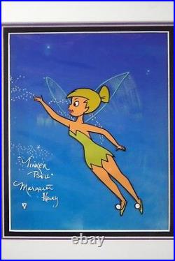 Disney Tinker Bell 1950s original Production cel ART CORNER cel SIGNED New