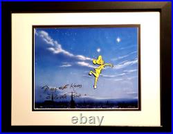 Disney Tinker Bell cel 1950s original Production cel ART CORNER SIGNED Frame