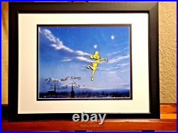 Disney Tinker Bell cel 1950s original Production cel ART CORNER SIGNED Frame