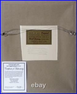 Disney Tinker Bell cel 1950s original Production cel ART CORNER SIGNED Frame