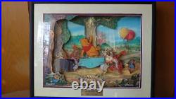 Disney Winnie Pooh Eeyore Production Animation Cel RARE from JAPAN for