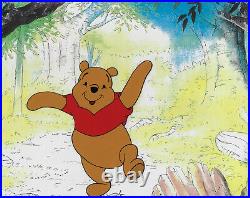 Disney Winnie the Pooh 1980's Original Production Cel