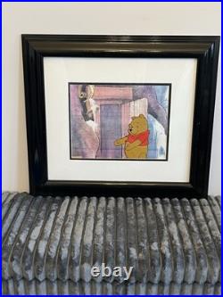 Disney Winnie the Pooh Original Production. Cel Pooh Wants a Hug 1 / 10