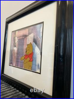 Disney Winnie the Pooh Original Production. Cel Pooh Wants a Hug 1 / 10