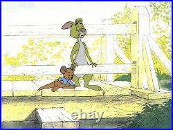 Disney Winnie the Pooh-Rabbit and Roo Original Production Cel