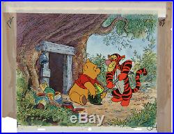 Disney / Winnie the Pooh original production cel (1982)