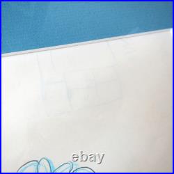 Disney World Parks Mickey & Minnie Mouse Original Production Drawing Framed