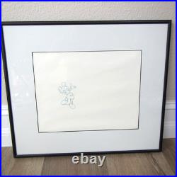 Disney World Parks Mickey Mouse Original Production Drawing Framed