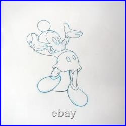 Disney World Parks Mickey Mouse Original Production Drawing Framed