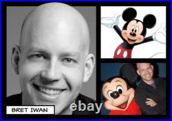 Disney cel Mickey Mouse Works original Production 1999 Signed voice Bret Iwan