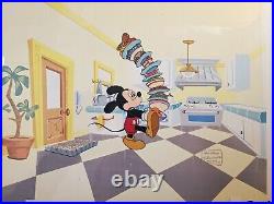 Disney cel Mickey Mouse Works original Production c1999 New Frame Disney CoA