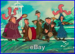 Disney's Mary Poppins Original Production Cel Of The Pearly Band
