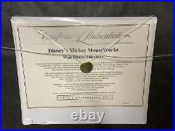 Disney's Mickey Mouseworks Pluto Original Production cel withCOA BH