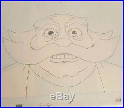 Disney's Star Wars Holiday Special Animation Production Cel General Ristt